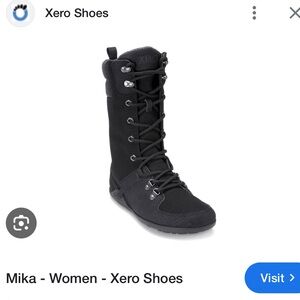 Women's Xero Mika Black Winter & Rain Boots